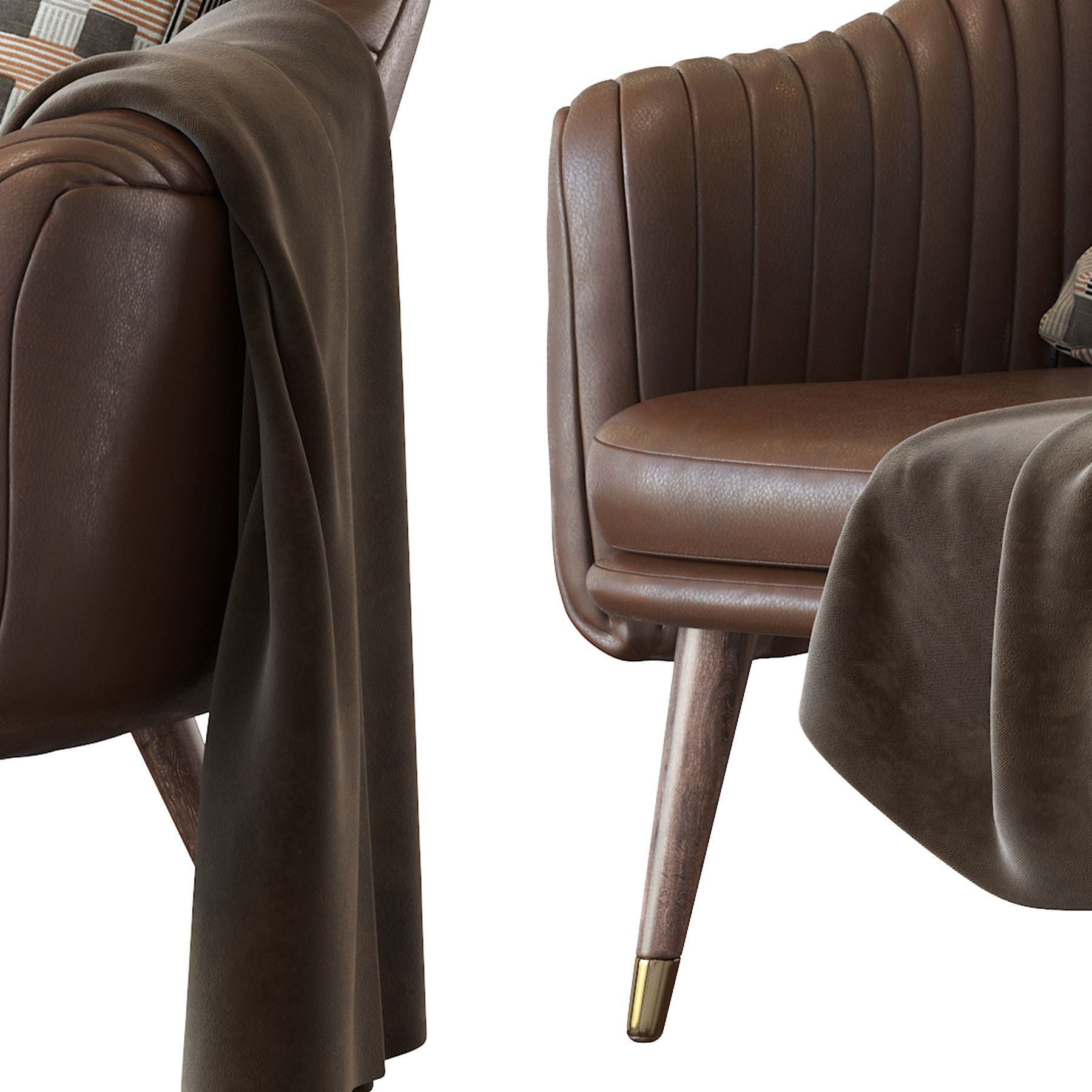 Deephouse  armchair 3D model_11