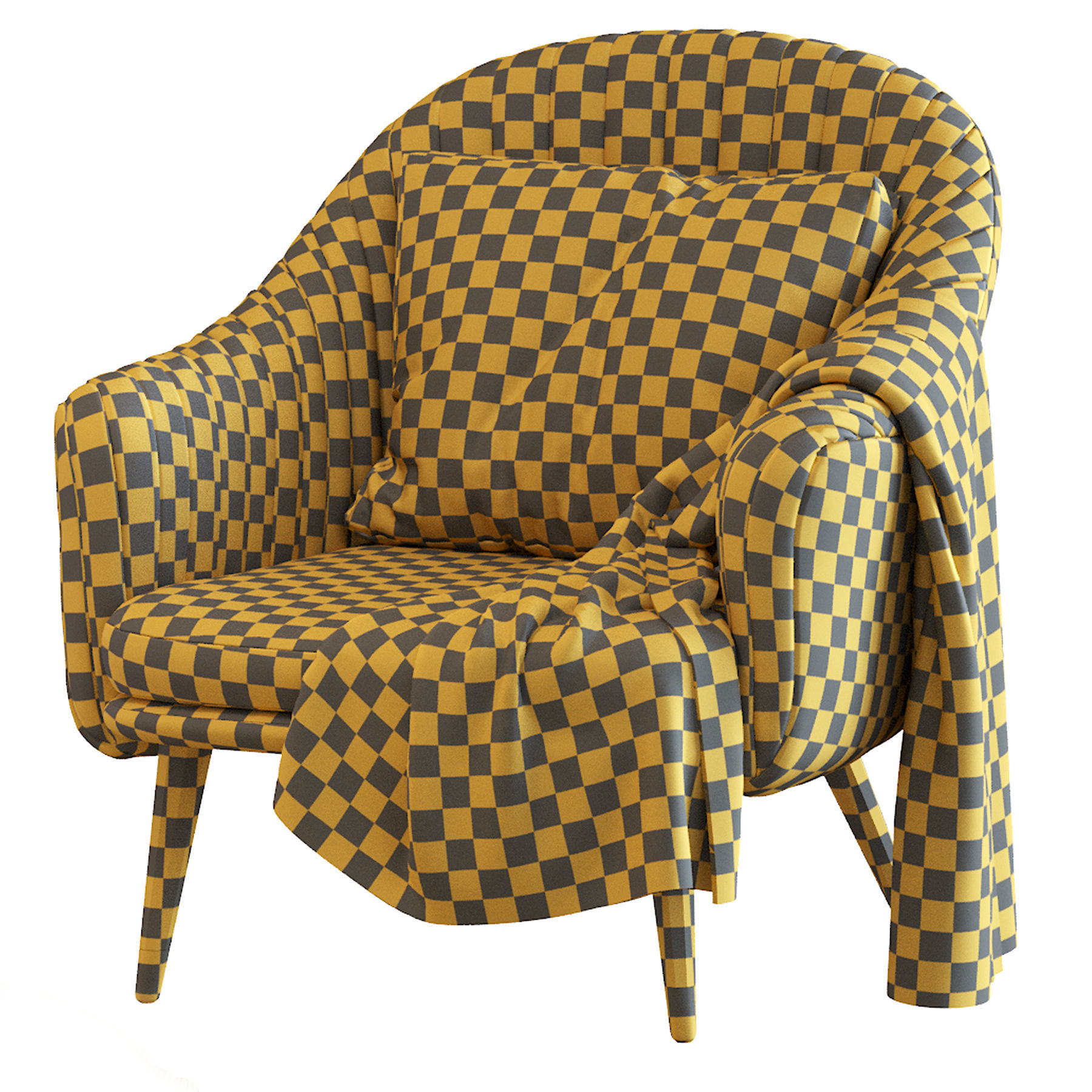 Deephouse  armchair 3D model_21