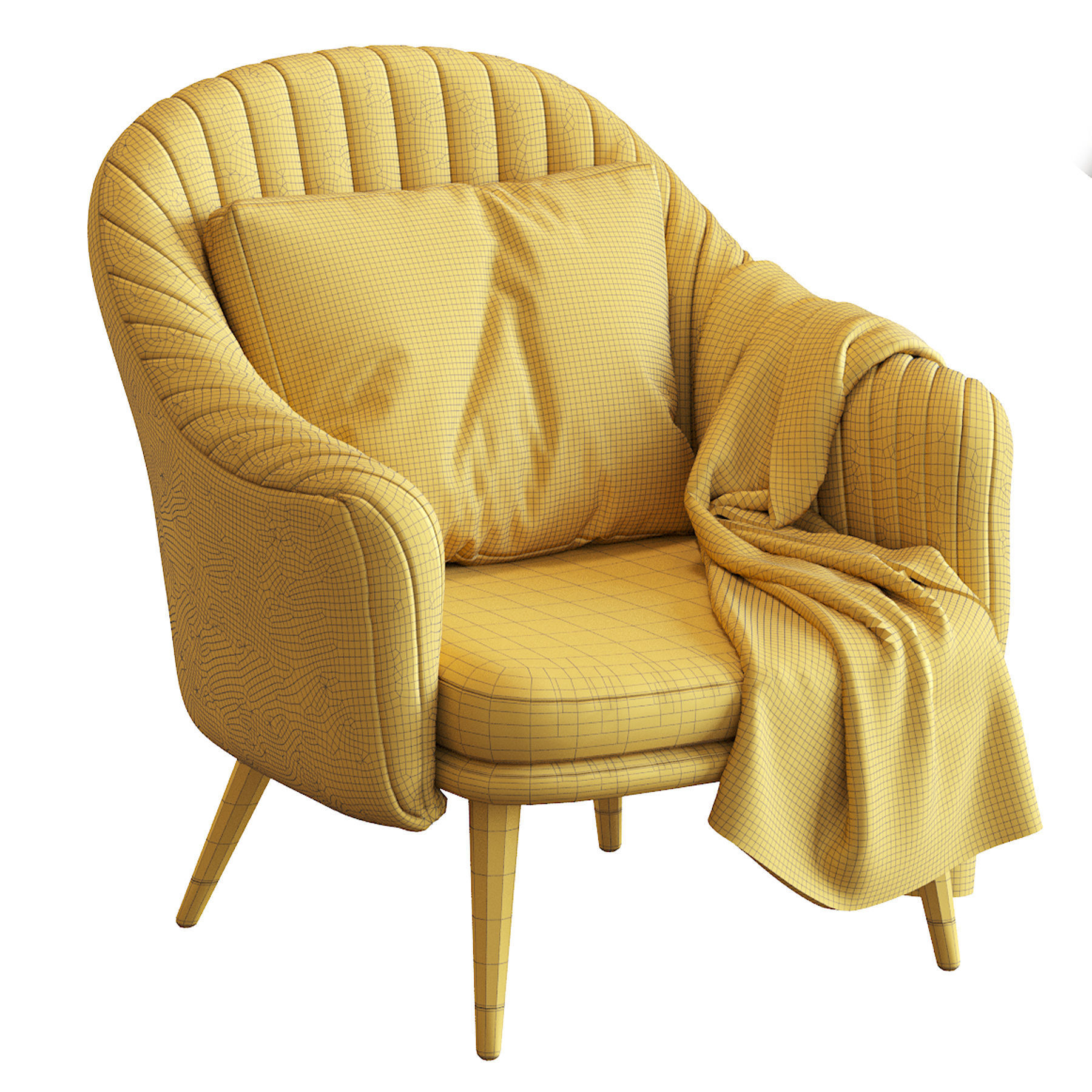 Deephouse  armchair 3D model_23