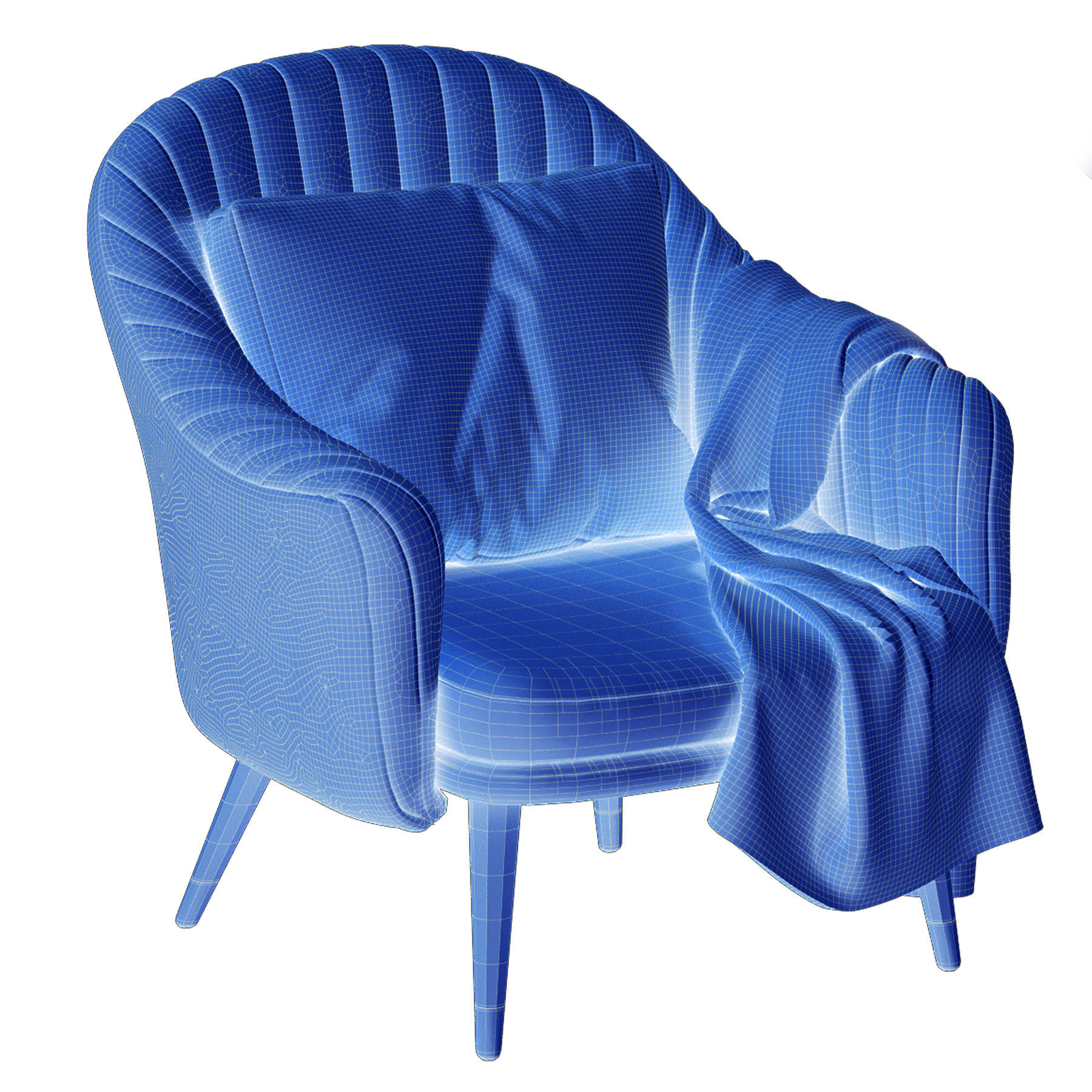 Deephouse  armchair 3D model_24