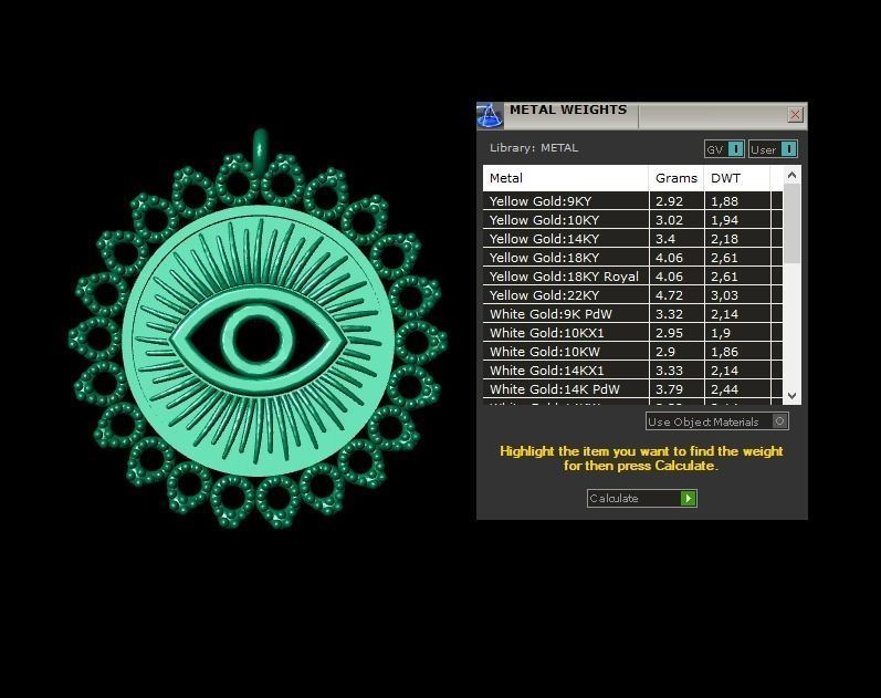  Pendant P148 3D Print Model 3D print model_2