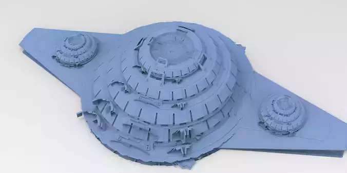 Star Freighter landing pad 3D model