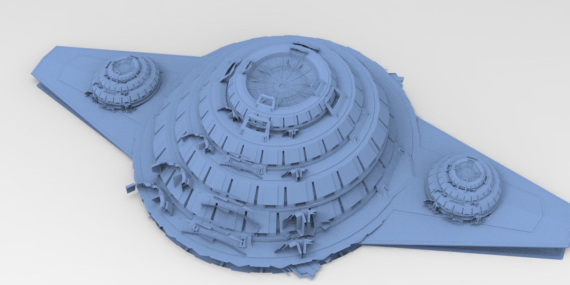 Star Freighter landing pad 3D model_2