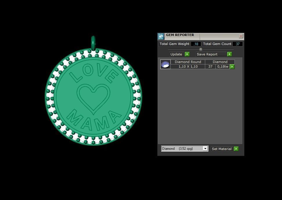  Pendant P150 3D Print Model 3D print model_1