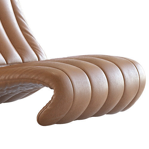 Armchair Ds 266 3D model 7