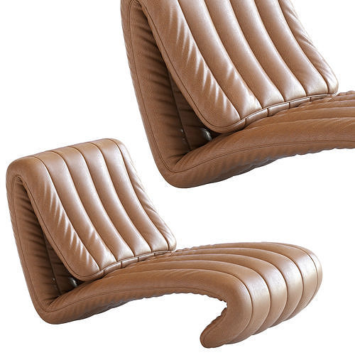 Armchair Ds 266 3D model 3