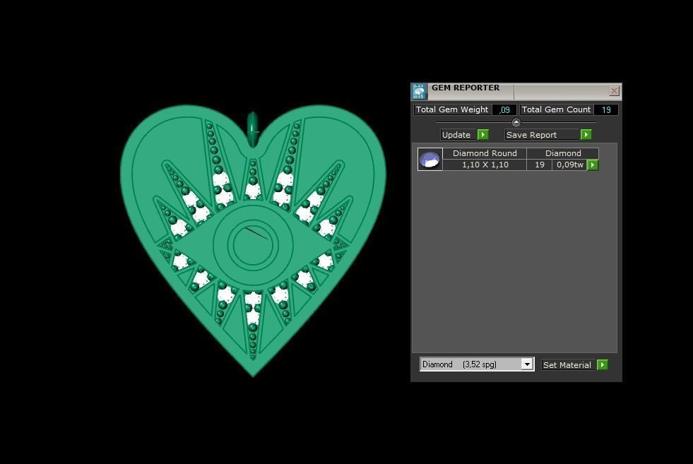 Pendant P152 3D Print Model 3D print model_1