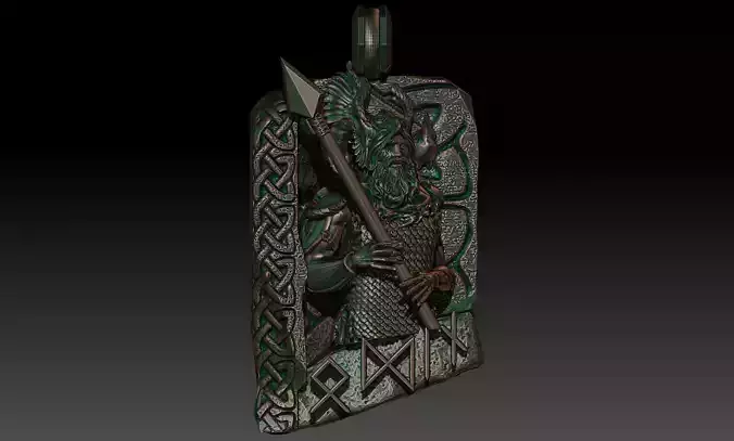 Odin pendant