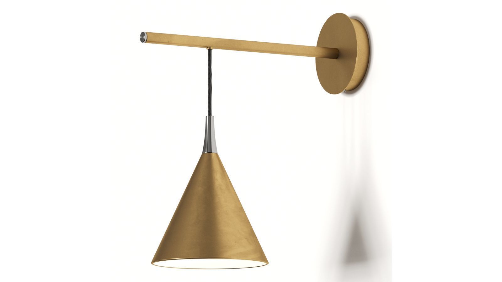 Firmamento Milano Cono Wall Lamp 3D model_1