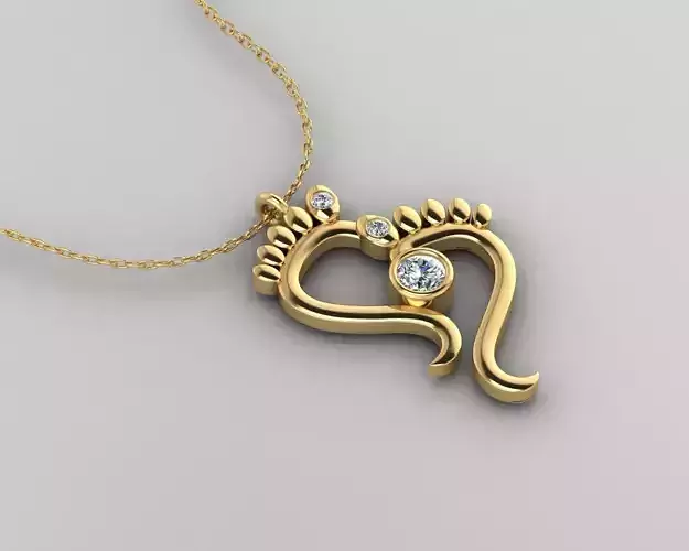 Pendant P155 3D Print Model