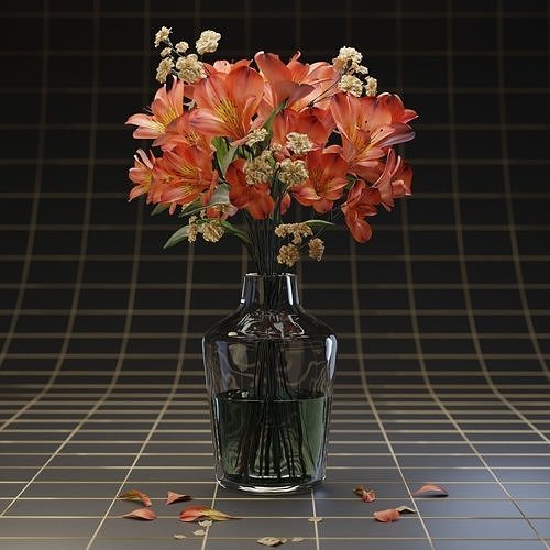 Flower vase 3D model