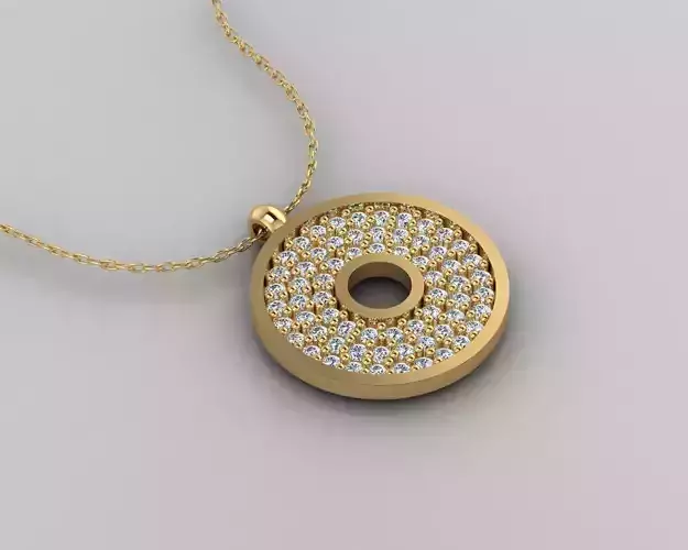 Pendant P161 3D Print Model