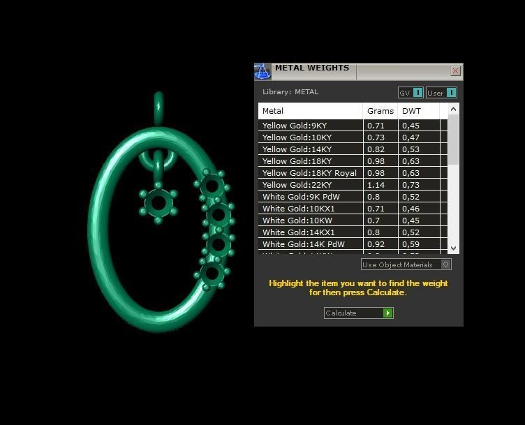 Pendant P163 3D Print Model 3D print model_4