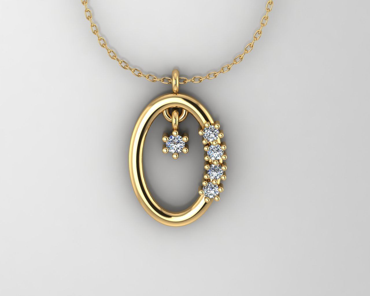 Pendant P163 3D Print Model 3D print model_1