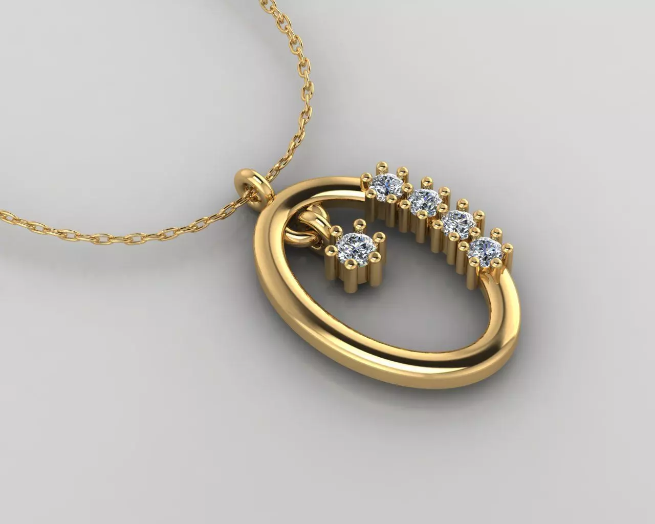 Pendant P163 3D Print Model 3D print model_0