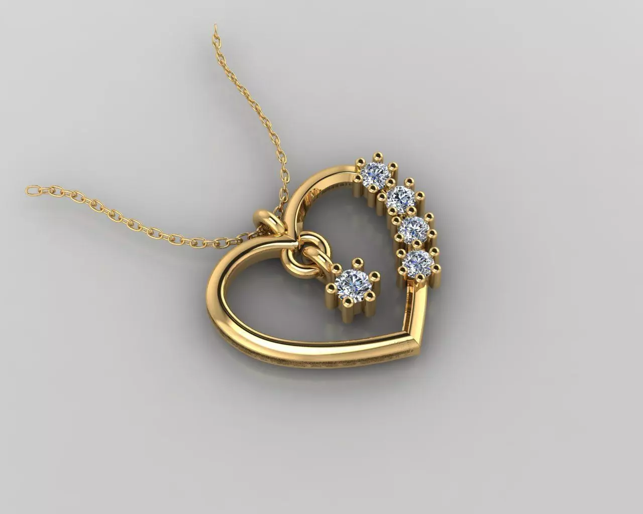  Pendant P164 3D Print Model 3D print model_0