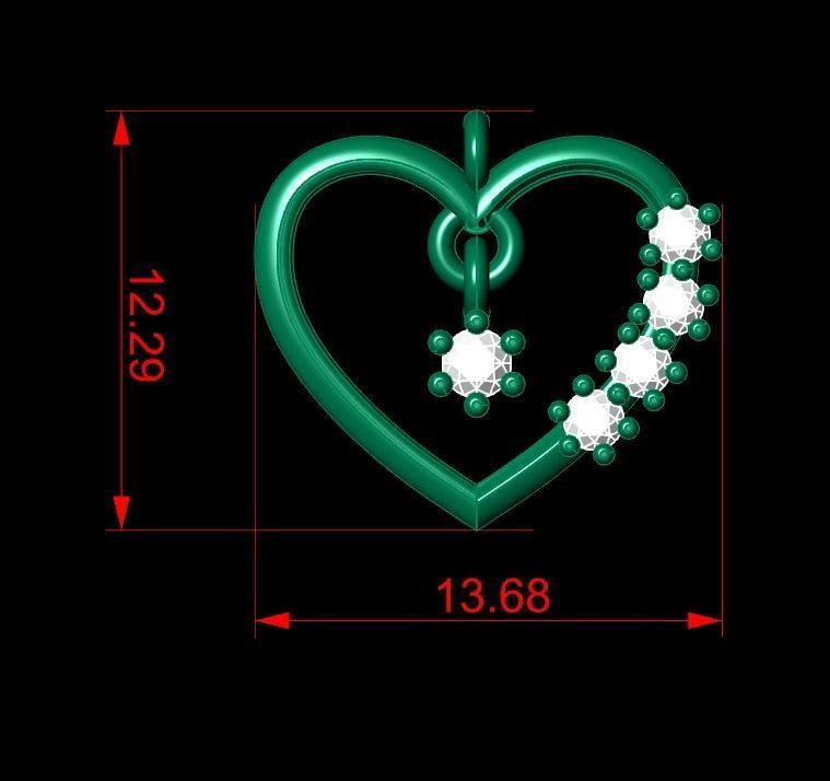  Pendant P164 3D Print Model 3D print model_3