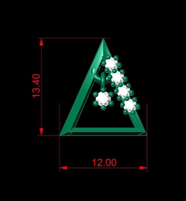 Pendant P165 3D Print Model 3D print model_3