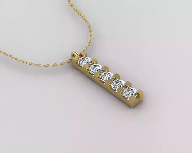 Pendant P167 3D Print Model