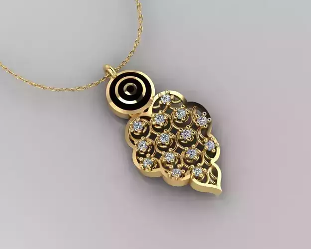 Pendant P174 3D Print Model