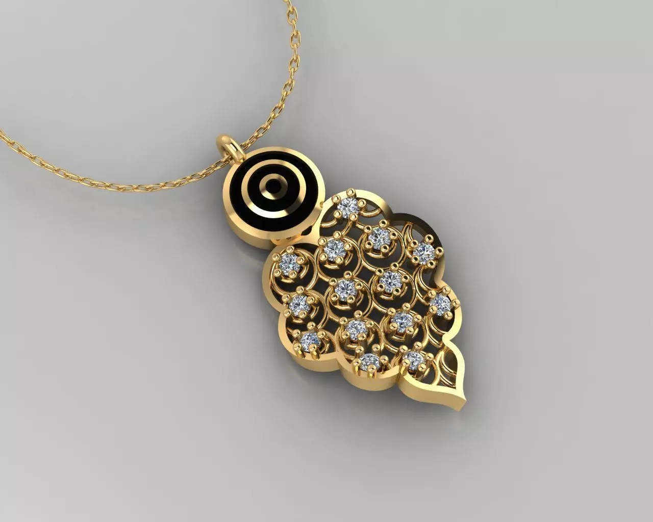 Pendant P174 3D Print Model 3D print model_0