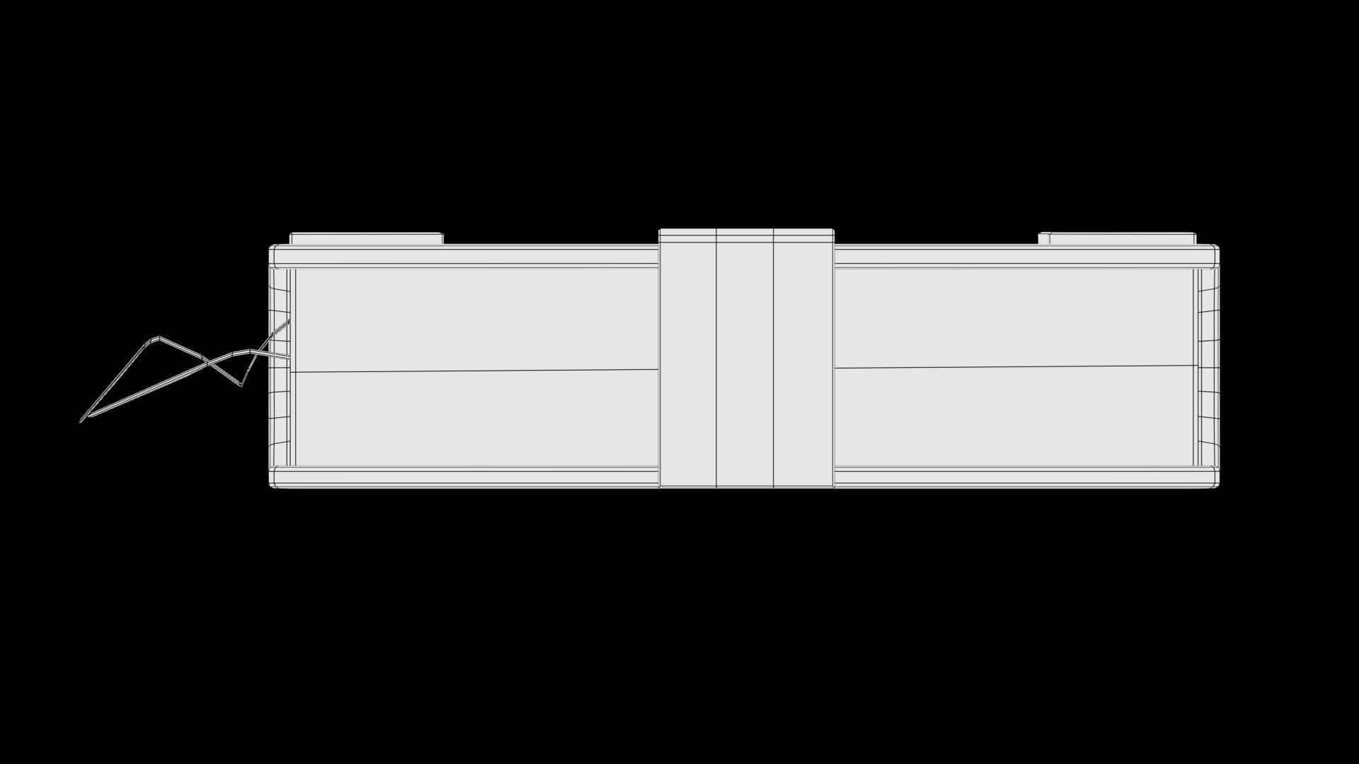 Stylized book Low-poly 3D model_6