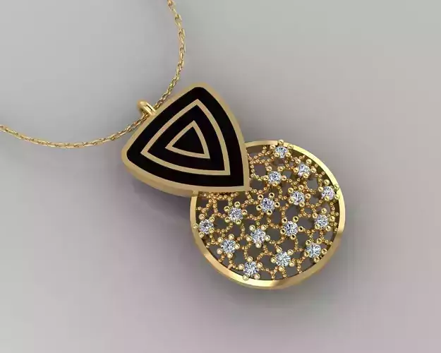 Pendant P177 3D Print Model