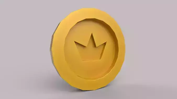 Stylized coin