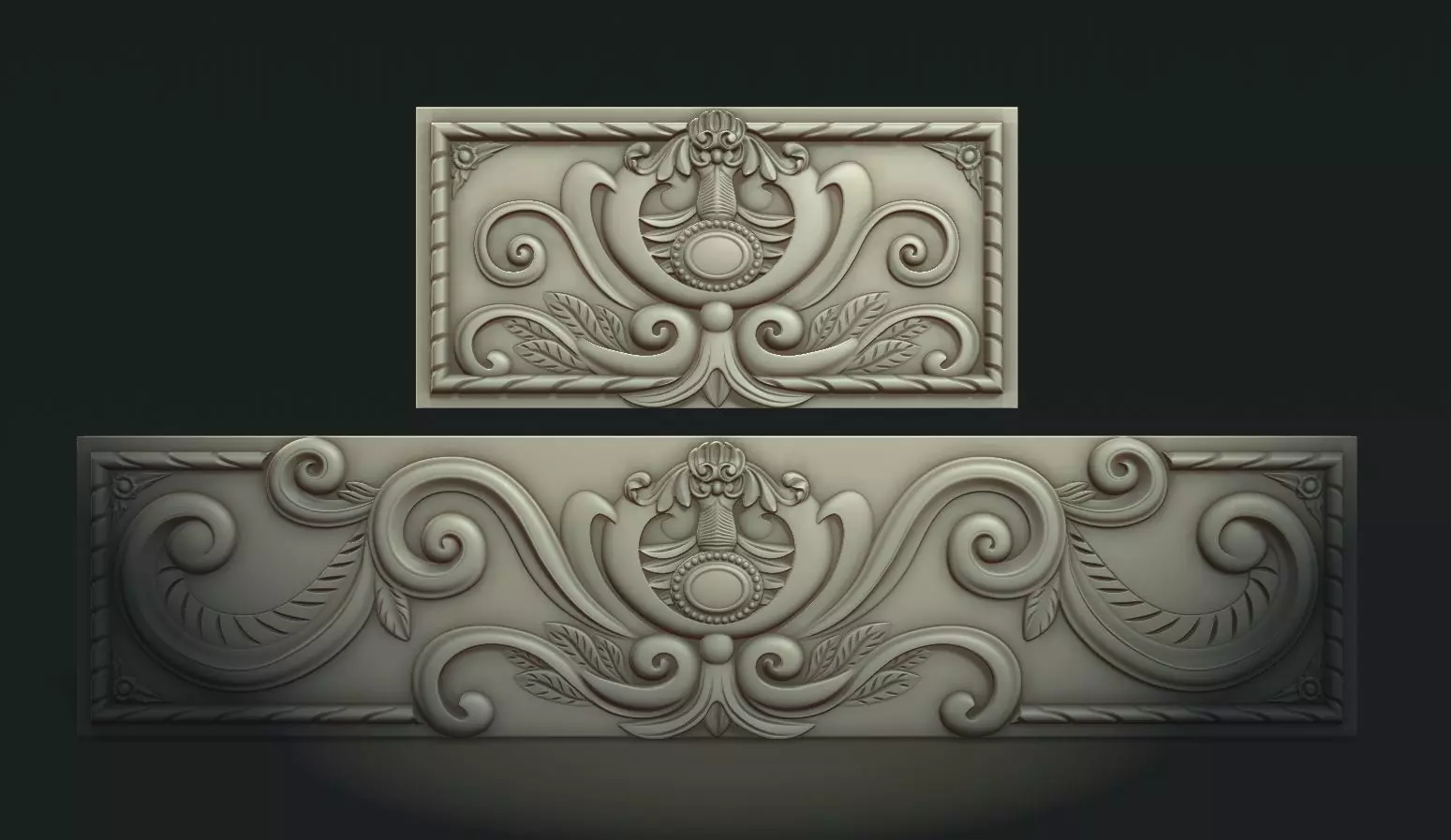 Islamic Tomb Patterned Panel Model for CNC Carving 3D print model
