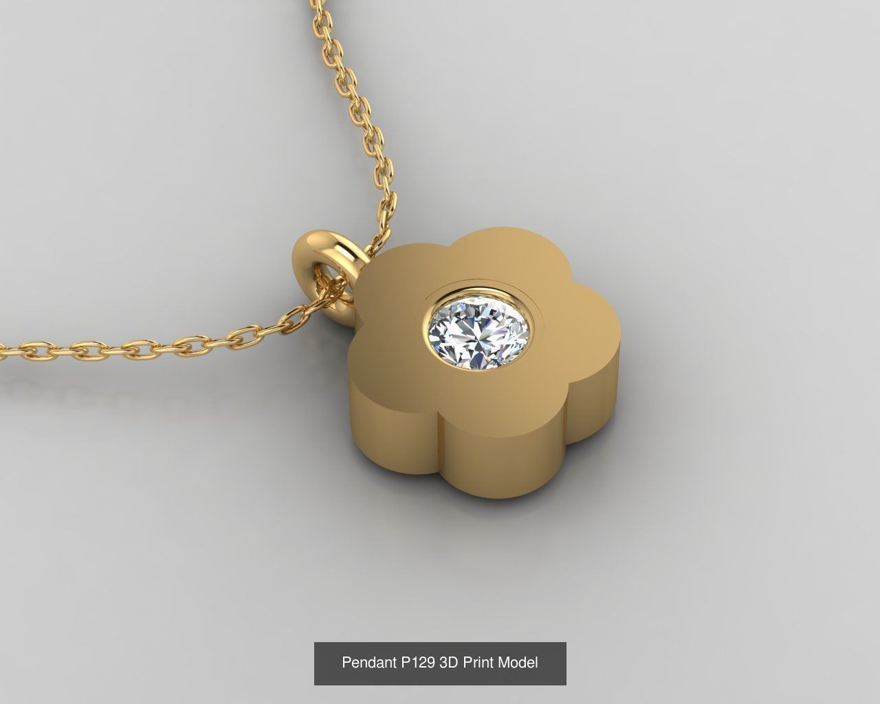 Pendant 3D Print Model Collection with moon and stars _7