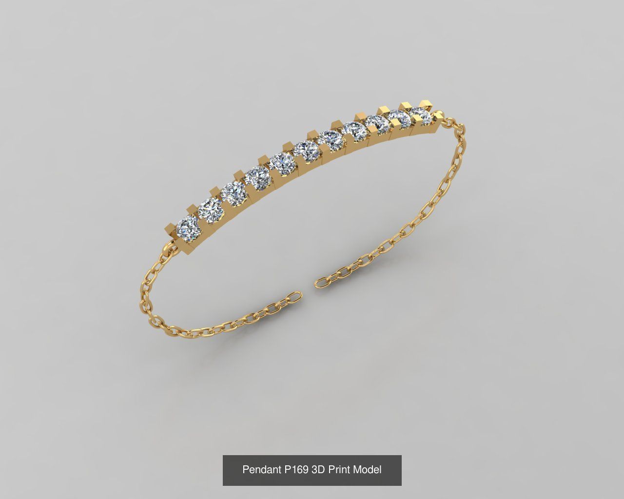 Pendant 3D Print Model Collection with moon and stars _46