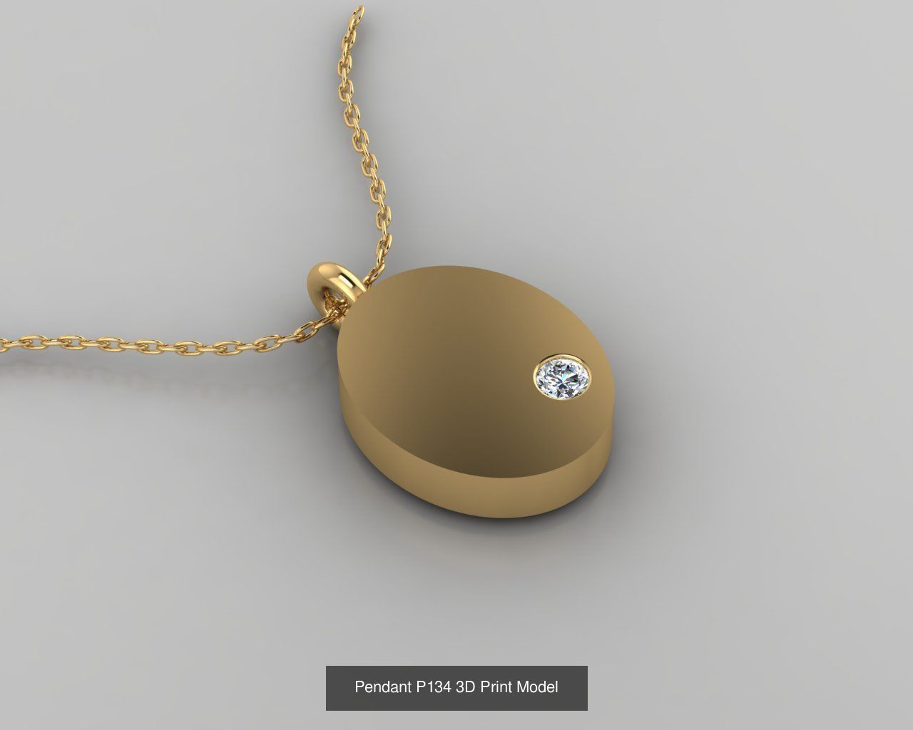 Pendant 3D Print Model Collection with moon and stars _12