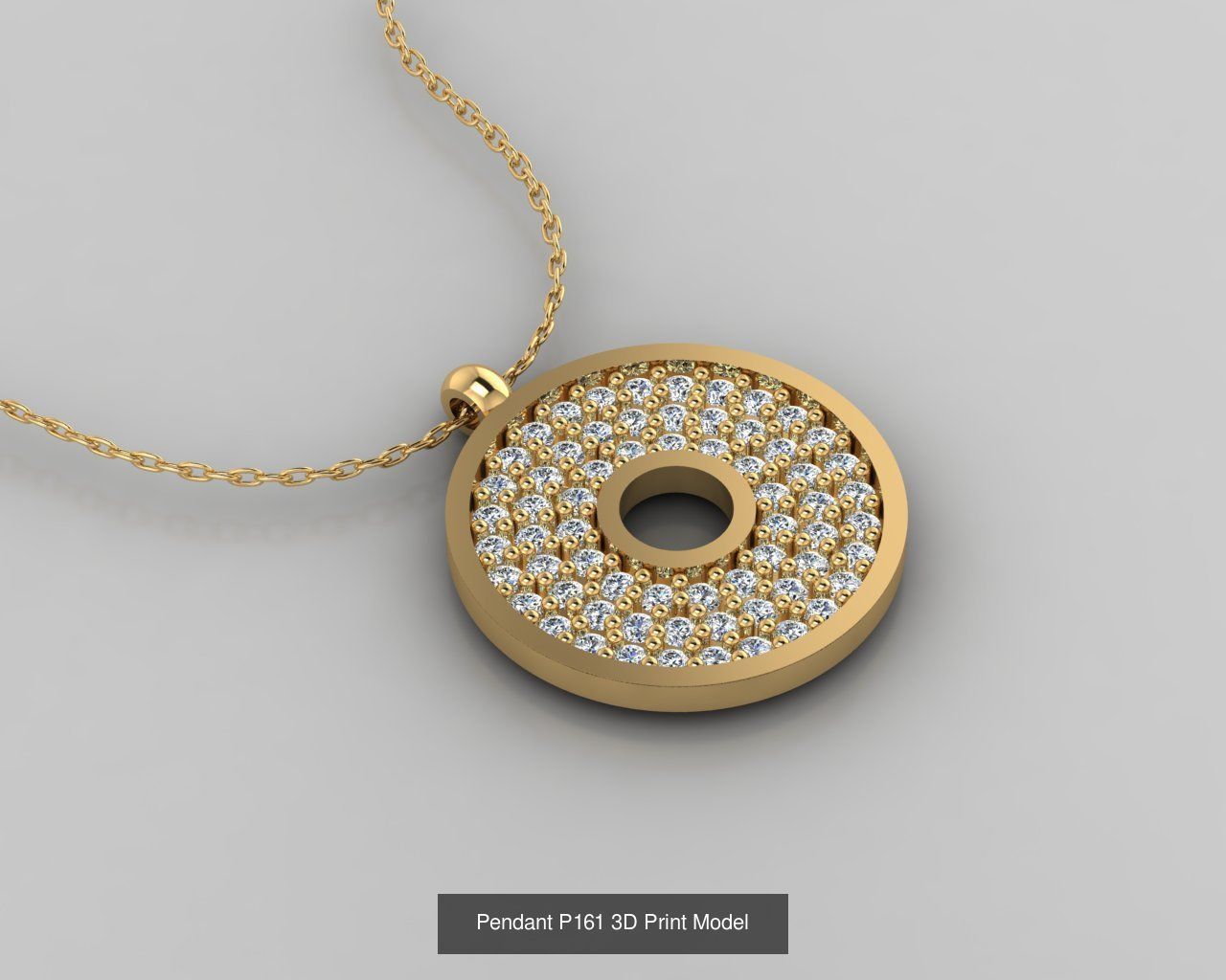 Pendant 3D Print Model Collection with moon and stars _38