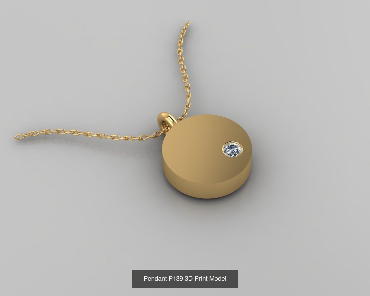 Pendant 3D Print Model Collection with moon and stars _17