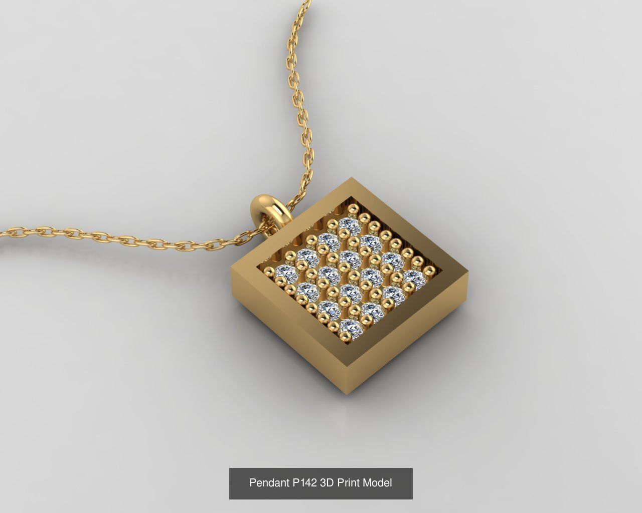 Pendant 3D Print Model Collection with moon and stars _19