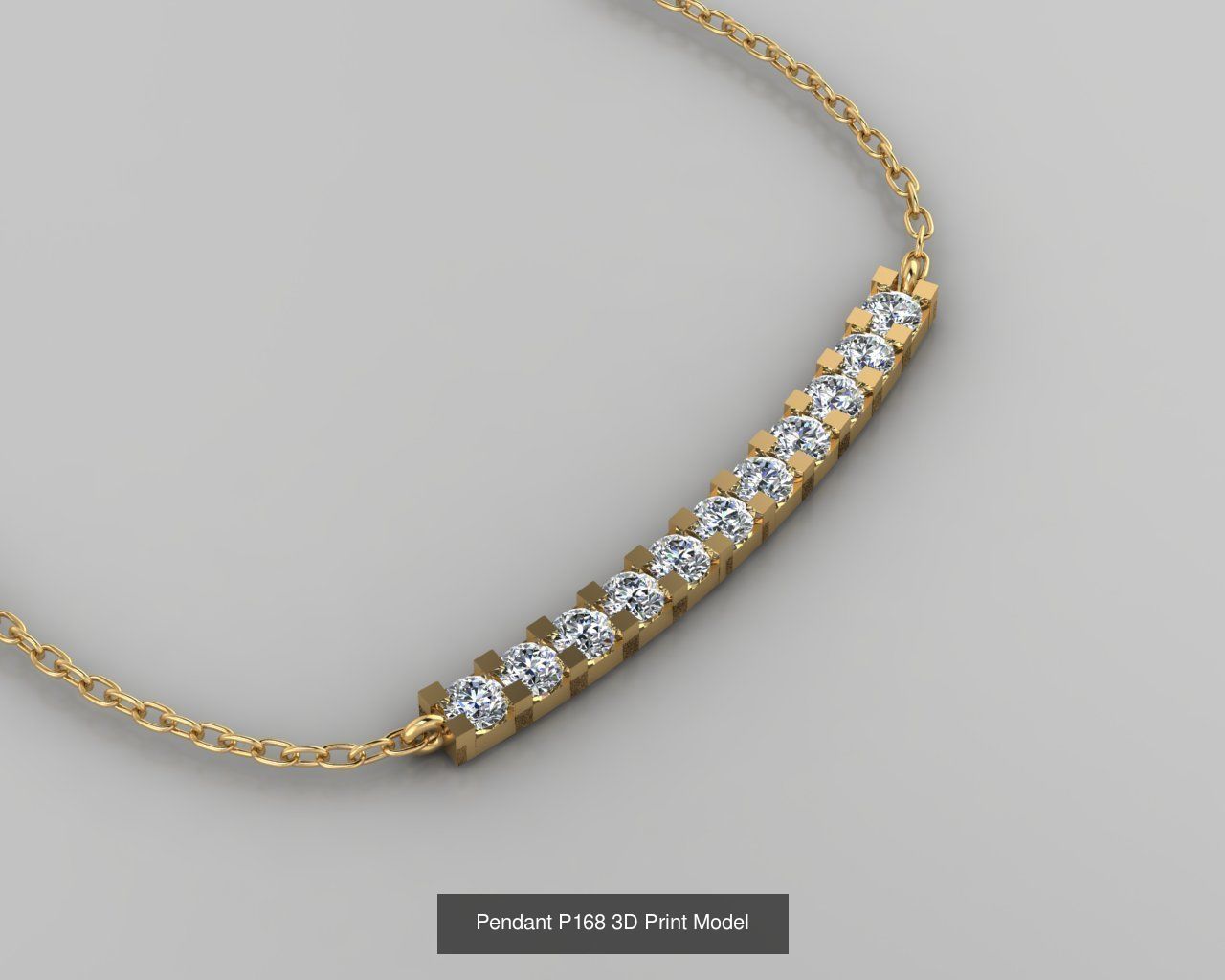 Pendant 3D Print Model Collection with moon and stars _45