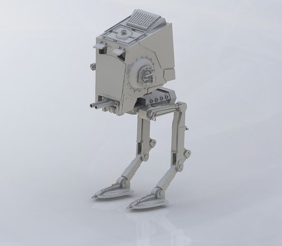 AT-ST model Star Wars 3D print model