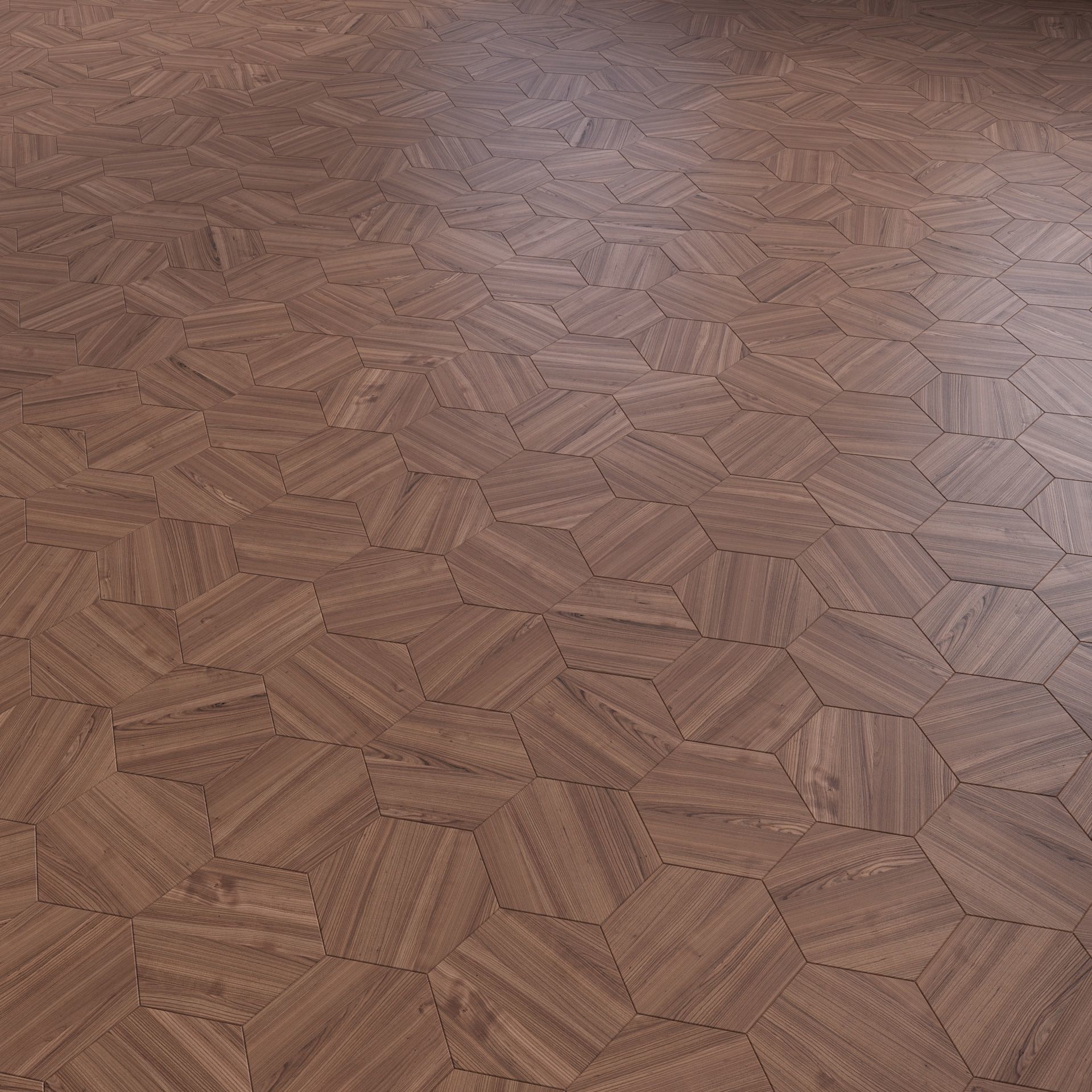 Parquet - Laminate - Wooden floor 2 in 1 Low-poly 3D model_2