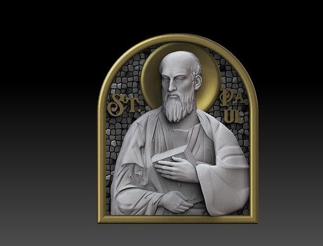 Saint Paul    Apostle  CNC 3D MODEL 3D print model 3D print model