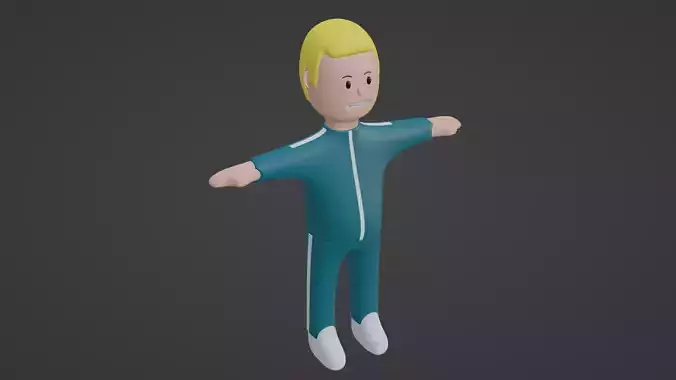 Squid Game Character - Yellow