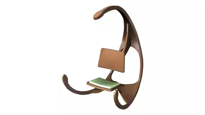 Modern Reading Rocking Chair