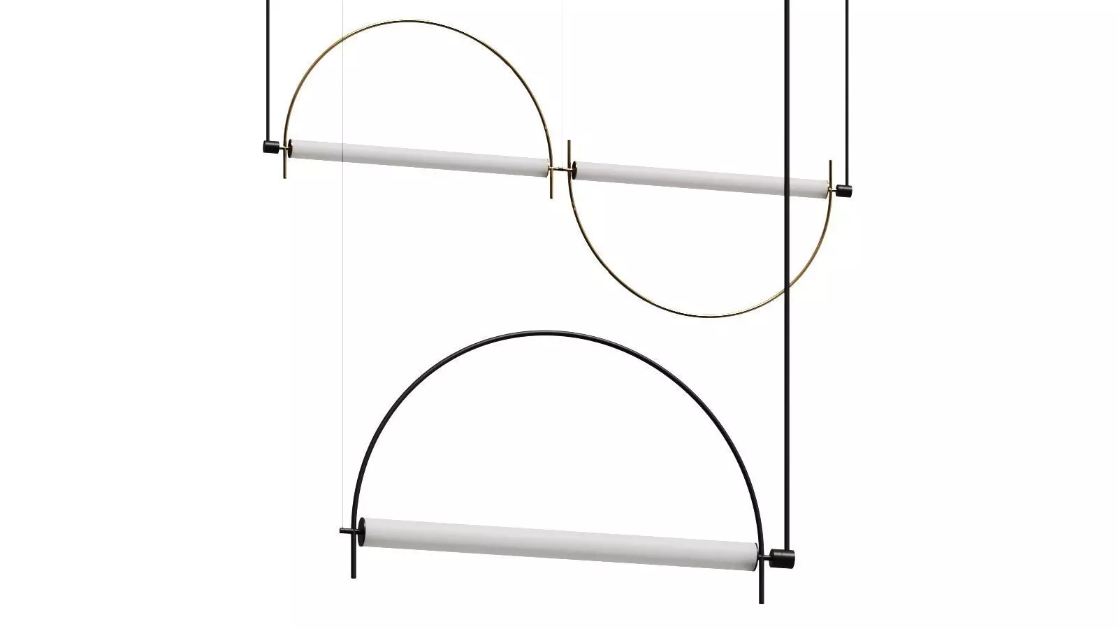 Aromas del Campo Arc Pendant Lamp 3D model_0