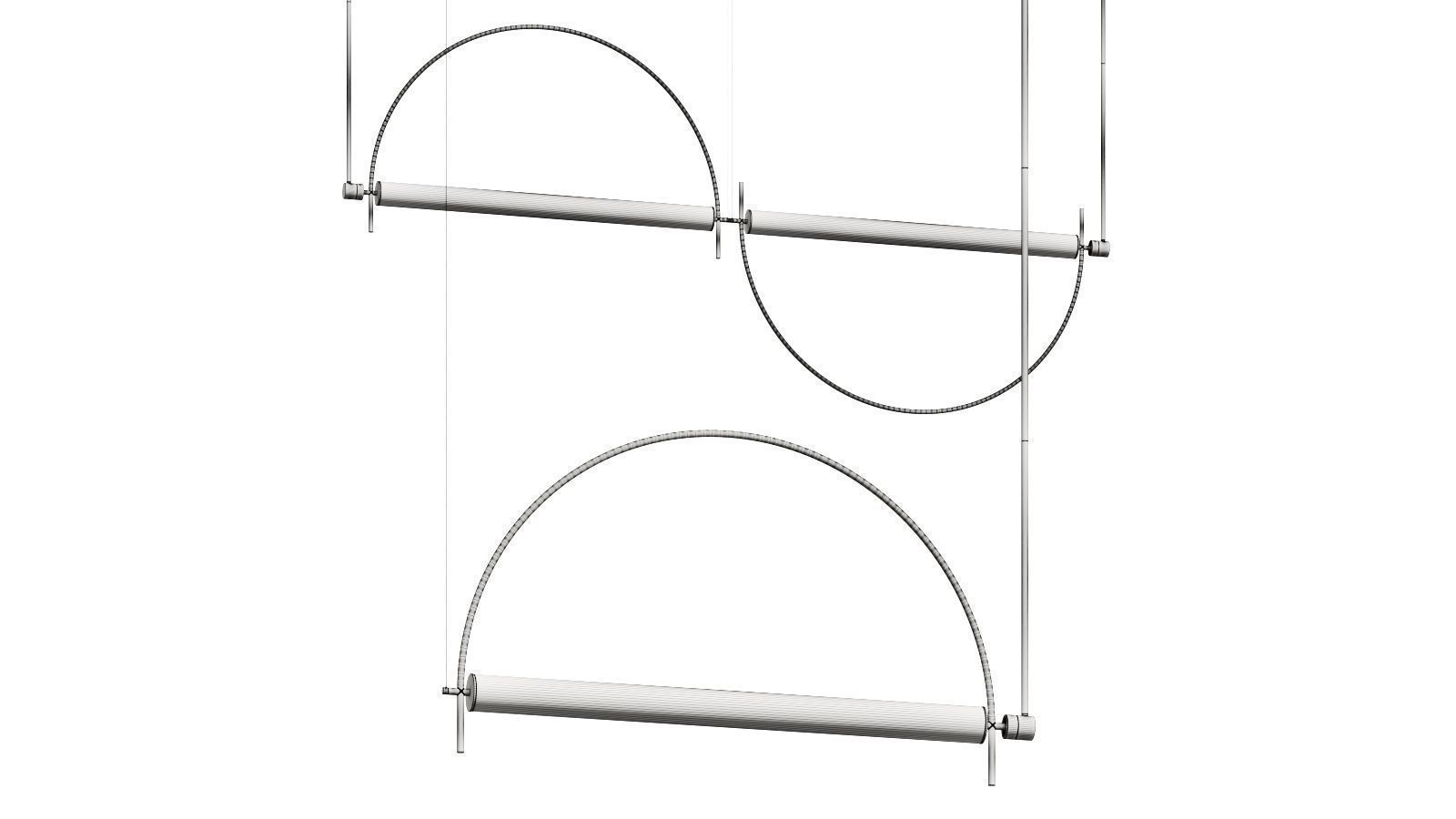 Aromas del Campo Arc Pendant Lamp 3D model_3