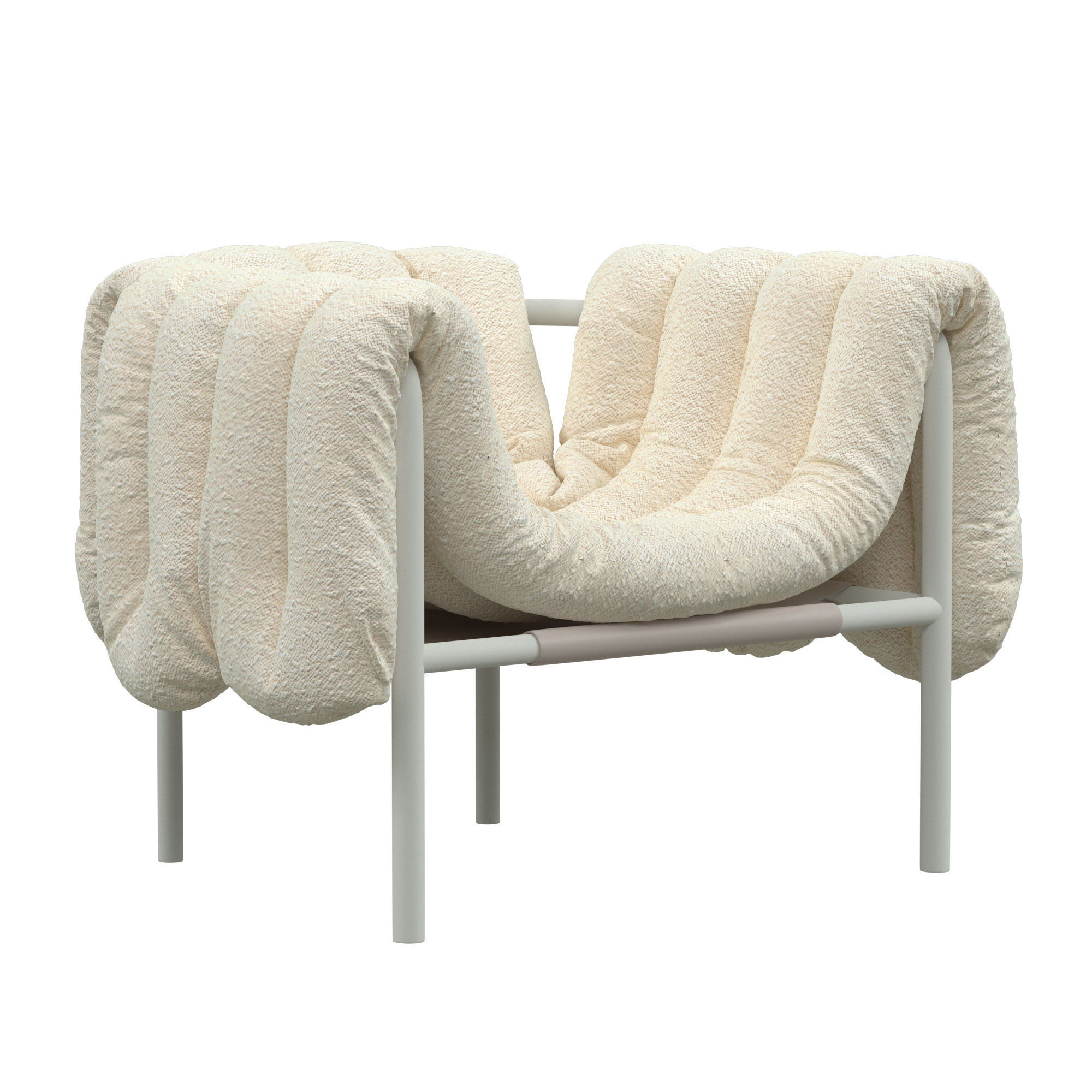 Puffy Lounge 3D model_1