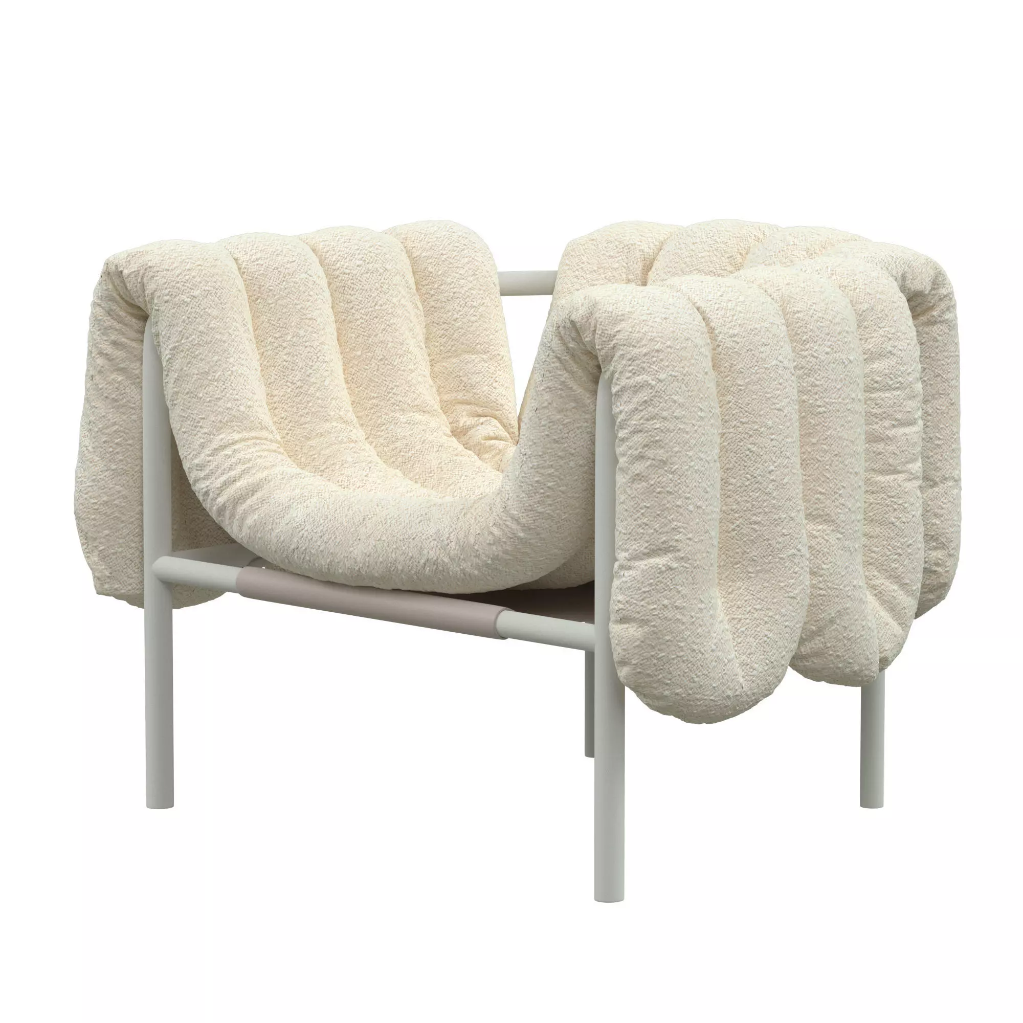 Puffy Lounge 3D model_0