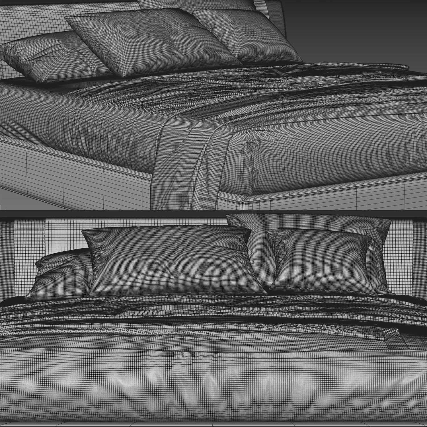 Lema Solftland Bed 3D model_4