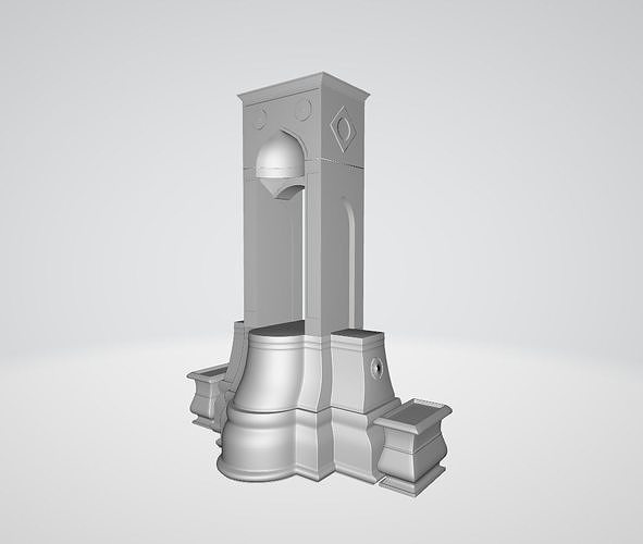 29 October Republic Landmark 3D model