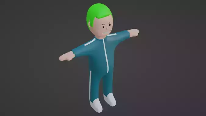 Squid Game Character - Light Green