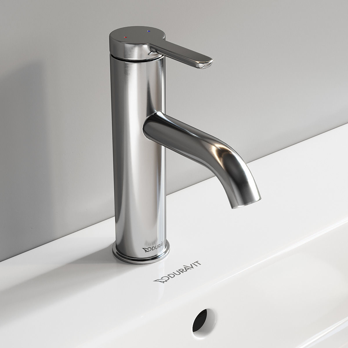 Duravit L-Cube Vanity Unit Set 3 3D model_3