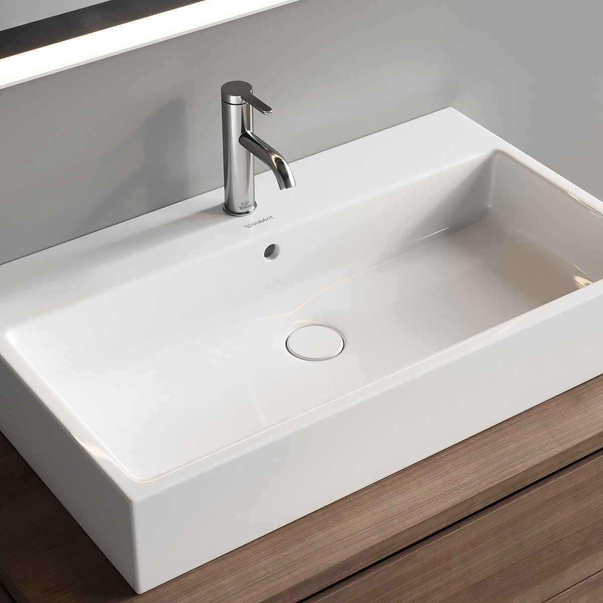 Duravit L-Cube Vanity Unit Set 3 3D model_1